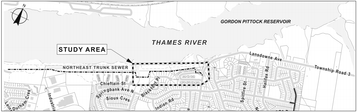 Municipal Class EA Study - Upstream Northeast Trunk Sewer Upgrades, Woodstock