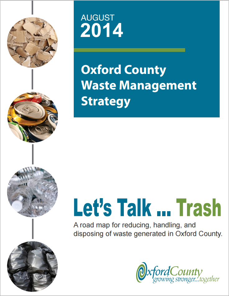 Oxford County Waste Management Strategy