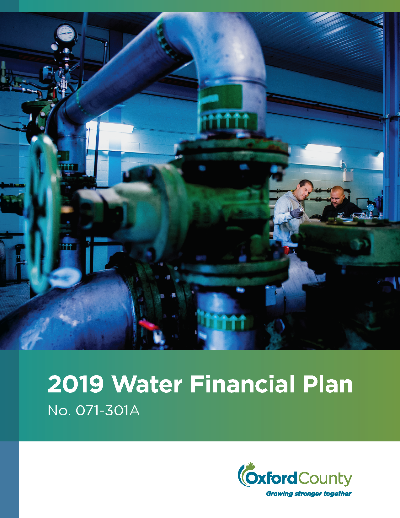 Water Financial Plan Cover image